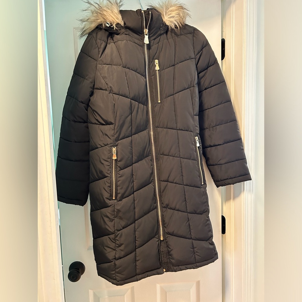 Black Calvin Klein Heavy Winter Jacket - women’s size Large